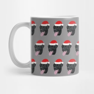 Christmas Black Lab Mug